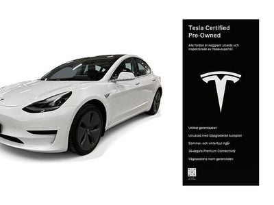 Vit Begagnad 2020 Tesla Model 3 Standard Range Plus Sedan | 247 500 kr (Marknadspris)
