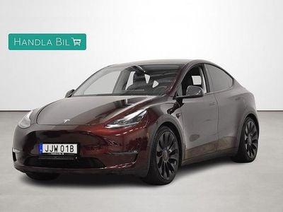 Begagnad Tesla Model Y Performance 392 kW (534 HK) 2023 Röd SUV