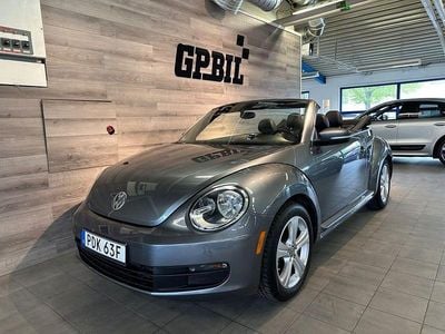 Begagnad VW Beetle Cabriolet 170 HK (125 kW) 2014 Mörkgrå Cab