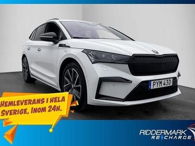 Vit Begagnad 2022 Skoda Enyaq iV SportLine SUV | 369 900 kr (Dyr)