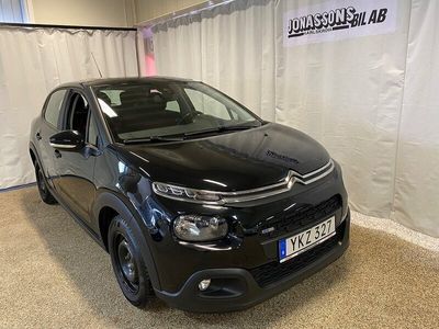 begagnad Citroën C3 Citroën 1.2 VTi Black Launch Man 2017, Halvkombi