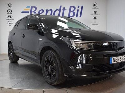 Svart Begagnad 2024 Opel Grandland X GS Line SUV | 263 800 kr (Marknadspris)
