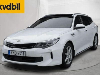Begagnad Kia Optima Advance 205 HK (150 kW) 2018 Vit Kombi