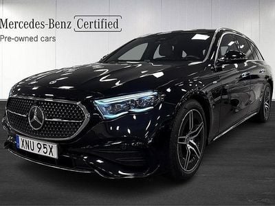 Svart Begagnad 2024 Mercedes E300 AMG Kombi | 689 000 kr (Marknadspris)