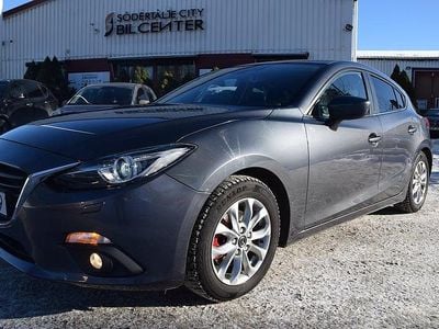 Begagnad Mazda 3 Inclusive 150 HK (110 kW) 2014 Grå met Halvkombi