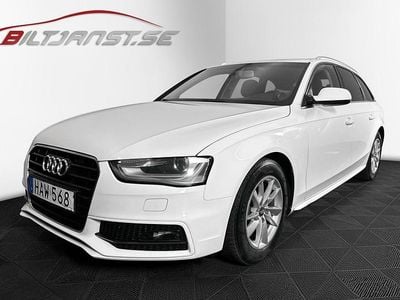 Begagnad Audi A4 S-Line 151 HK (111 kW) 2015 Vit Kombi