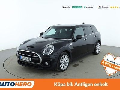 Svart Begagnad 2019 Mini Cooper S Clubman Salt Kombi | 209 000 kr (Marknadspris)