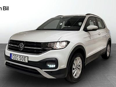 Pure white Begagnad 2022 VW T-Cross SUV | 194 900 kr (Marknadspris)