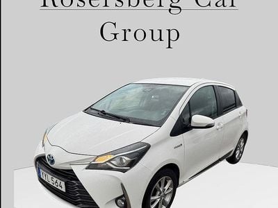 Begagnad Toyota Yaris Hybrid 101 HK (74 kW) 2018 Vit Halvkombi