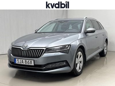 Begagnad Skoda Superb 2021 Grå Kombi