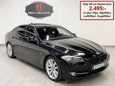 Svart Begagnad 2010 BMW 535 Sedan | 169 000 kr (Lite dyr)