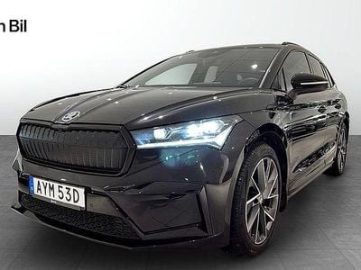 Begagnad Skoda Enyaq iV SportLine 194 kW (265 HK) 2022 Svart SUV