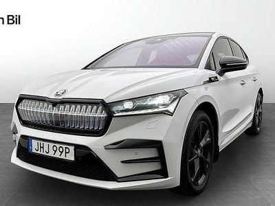 Vit Begagnad 2023 Skoda Enyaq iV RS SUV | 434 500 kr (Marknadspris)