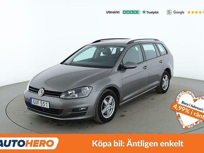 Grå Begagnad 2015 VW Golf VII Kombi | 97 000 kr (Marknadspris)