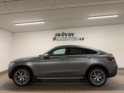 Begagnad Mercedes GLC300e AMG 306 HK (225 kW) 2020 Grå Sportkupé