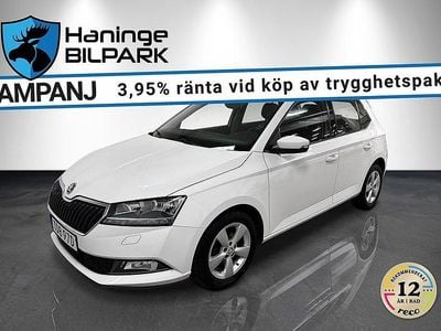 Vit Begagnad 2019 Skoda Fabia Style Halvkombi | 129 900 kr (Marknadspris)