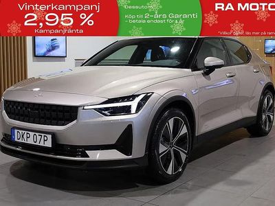 Ljusgrå (grå) Begagnad 2022 Polestar 2 Long Range Single Motor Halvkombi | 349 900 kr (Marknadspris)