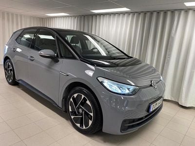 Begagnad VW ID.3 Pro Performance 150 kW (204 HK) 2020 Grå Halvkombi