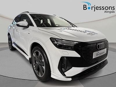 Begagnad Audi Q4 e-tron S-Line 210 kW (286 HK) 2025 Glaciärvit metallic SUV