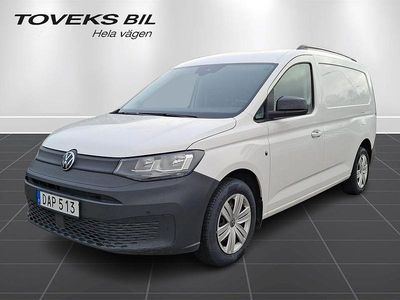 Vit Begagnad 2024 VW Caddy Maxi Minibuss | 329 000 kr (Dyr)