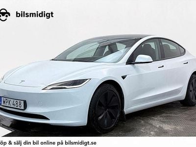 Vit Begagnad 2024 Tesla Model 3 Long Range AWD Sedan | 429 800 kr (Dyr)