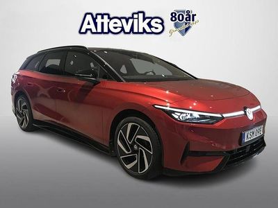 Begagnad VW ID.7 Pro 213 kW (290 HK) 2024 Röd Kombi