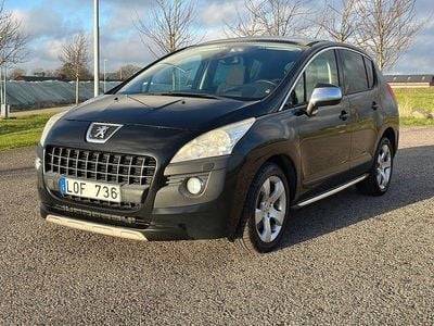 Svart Begagnad 2012 Peugeot 3008 Kombi | 49 900 kr (Dyr)