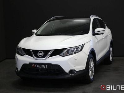 Vit Begagnad 2015 Nissan Qashqai 360º SUV | 139 900 kr (Marknadspris)