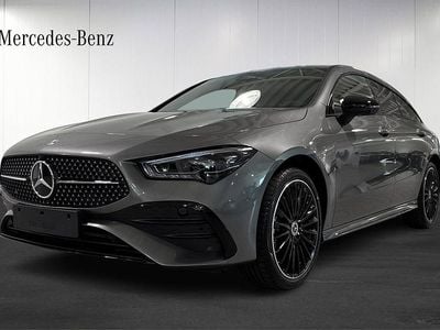 Grå Ny 2025 Mercedes CLA250e Shooting Brake AMG Kombi | 575 800 kr