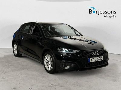 Svart Begagnad 2022 Audi A3 Proline | 238 900 kr (Marknadspris)