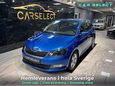 Blå Begagnad 2018 Skoda Fabia Style Halvkombi | 99 800 kr (Marknadspris)