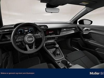 Brilliantsvart Begagnad 2023 Audi A3 Advanced Plus | 239 900 kr (Bra pris)