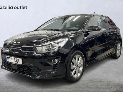 Svart Begagnad 2022 Kia Rio Advance Halvkombi | 169 900 kr (Marknadspris)