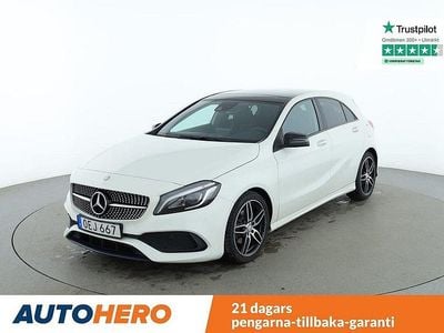 Vit Begagnad 2016 Mercedes A180 AMG Halvkombi | 191 000 kr (Lite dyr)