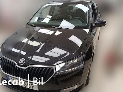Svart Begagnad 2021 Skoda Fabia | 129 500 kr (Bra pris)