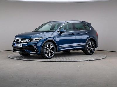 Mörkblå Begagnad 2022 VW Tiguan R-line SUV | 369 000 kr (Lite dyr)