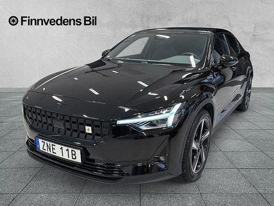Begagnad Polestar 2 Long Range Single Motor 219 kW (299 HK) 2021 Svart Halvkombi