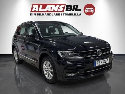 Svart Begagnad 2020 VW Tiguan SUV | 259 000 kr (Marknadspris)