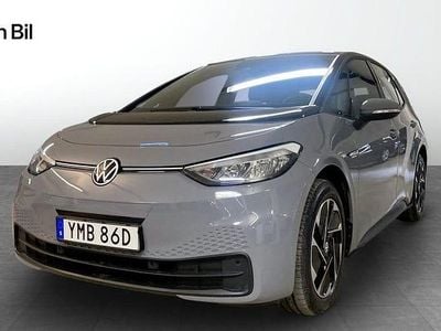 Grå Begagnad 2022 VW ID.3 Pro Halvkombi | 279 900 kr (Marknadspris)