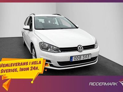 Vit Begagnad 2017 VW Golf VII | 124 900 kr