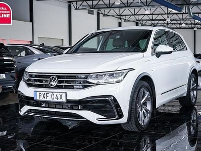 Begagnad VW Tiguan R-line 245 HK (180 kW) 2021 Vit SUV