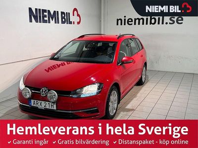 Röd Begagnad 2019 VW Golf VII GT Kombi | 199 900 kr (Marknadspris)