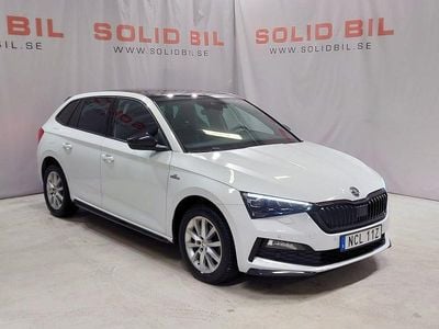 Vit Begagnad 2022 Skoda Scala Monte Carlo Halvkombi | 199 900 kr (Marknadspris)