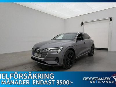 Begagnad Audi e-tron Advanced 300 kW (408 HK) 2019 Grå SUV