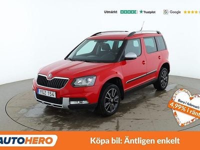 Röd Begagnad 2016 Skoda Yeti Outdoor SUV | 156 000 kr (Lite dyr)