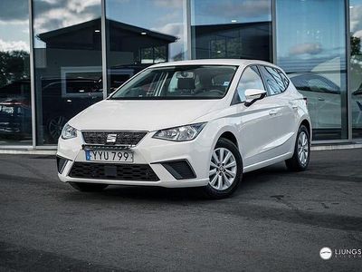 Begagnad Seat Ibiza 95 HK (69 kW) 2017 Vit Halvkombi