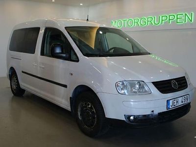 Begagnad VW Caddy Maxi 105 HK (77 kW) 2008 Vit Minibuss