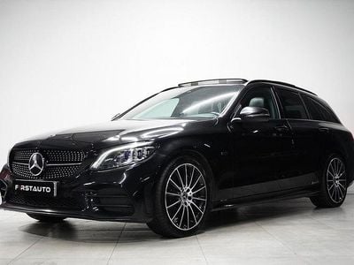 Begagnad Mercedes C300e AMG line 306 HK (225 kW) 2020 Svart Kombi