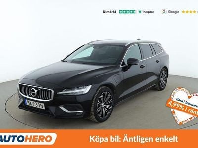 Begagnad Volvo V60 Inscription 344 HK (253 kW) 2021 Svart Kombi