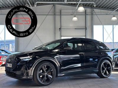 Begagnad Audi Q4 e-tron S-Line 150 kW (204 HK) 2022 Svart myth metallic SUV